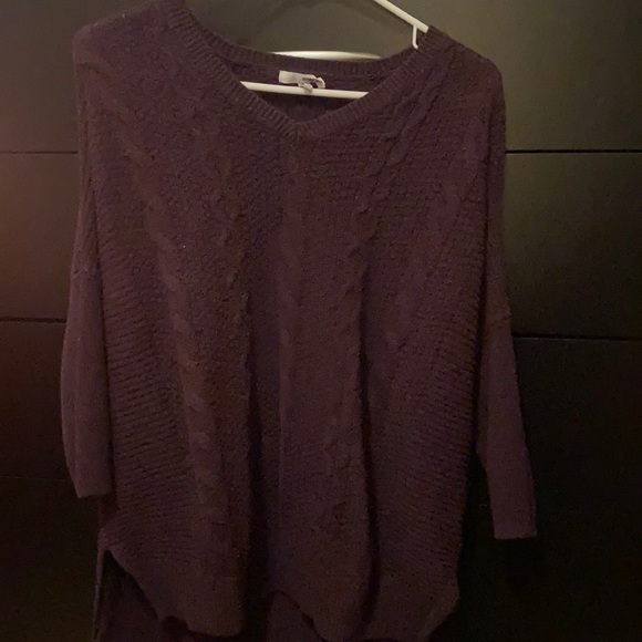plum sweater women's